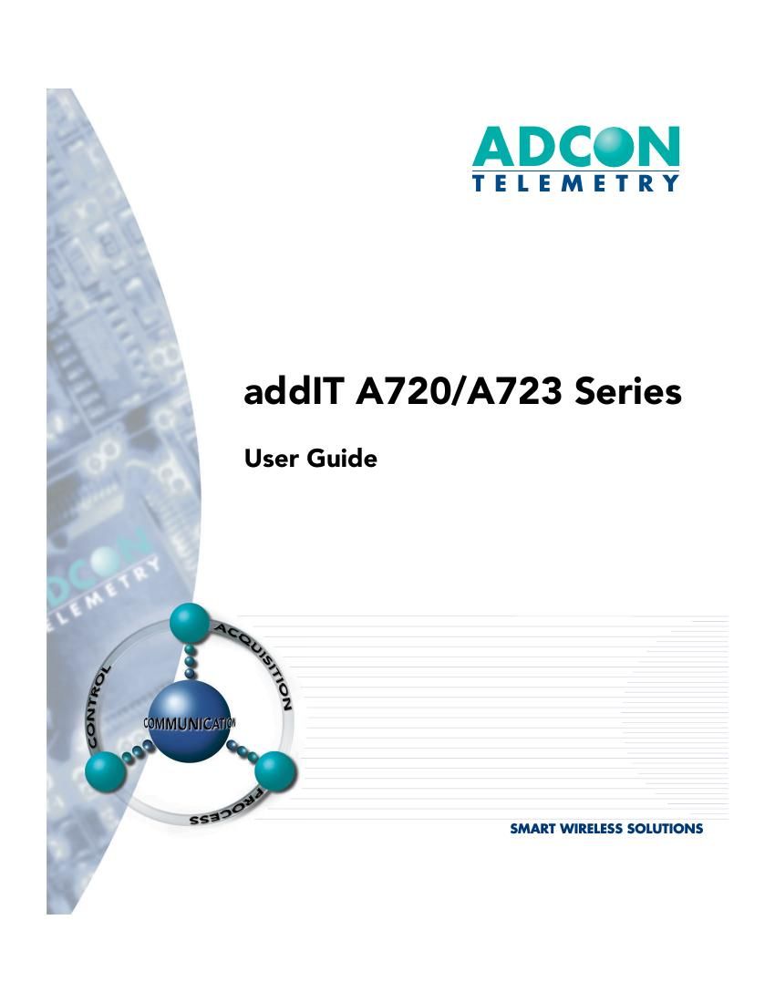Adcom A 723 Owners Manual