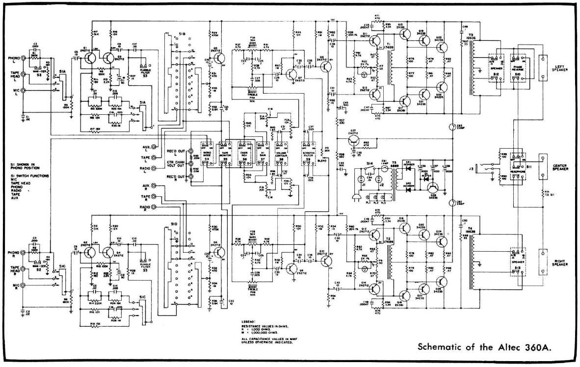 altec 360 a schematic