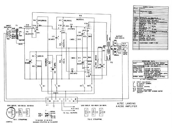 altec a 428 b schematic