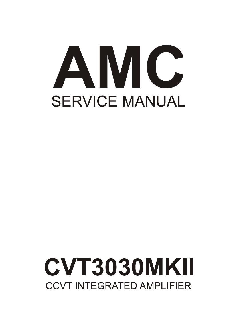 Amc CVT3030mkll int sm