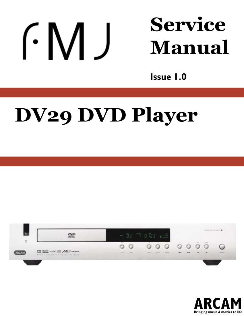 Arcam DV29 dvd sm