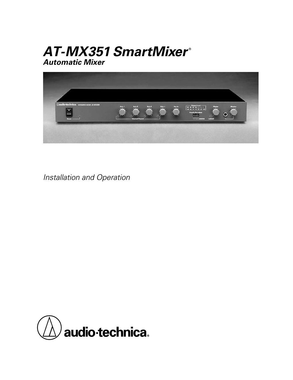 audio technica mx 351 owners manual