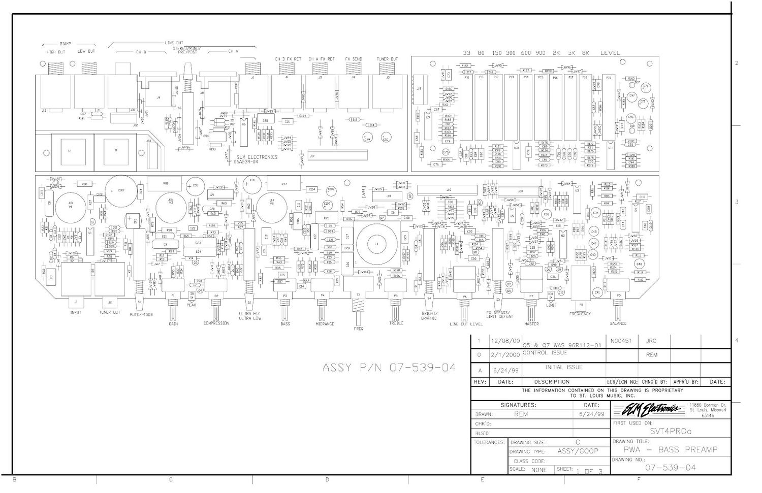 ampeg svt 4 proa preamp layout parts