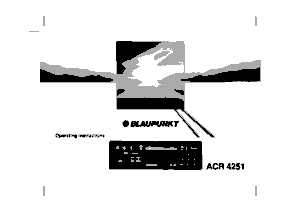 Free Audio Service Manuals - B / Blaupunkt / Blaupunkt-acr