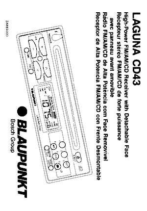 Free Audio Service Manuals - B / Blaupunkt / Blaupunkt-laguna