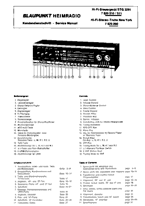 Free Audio Service Manuals - B / Blaupunkt / Blaupunkt-stg