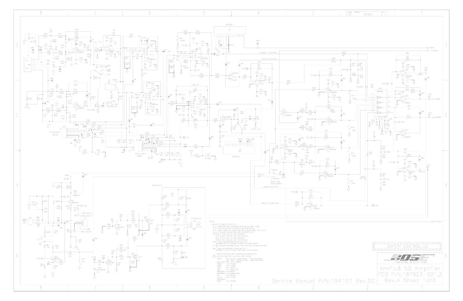 bose amplus 50 sd187923 1 05 schematics