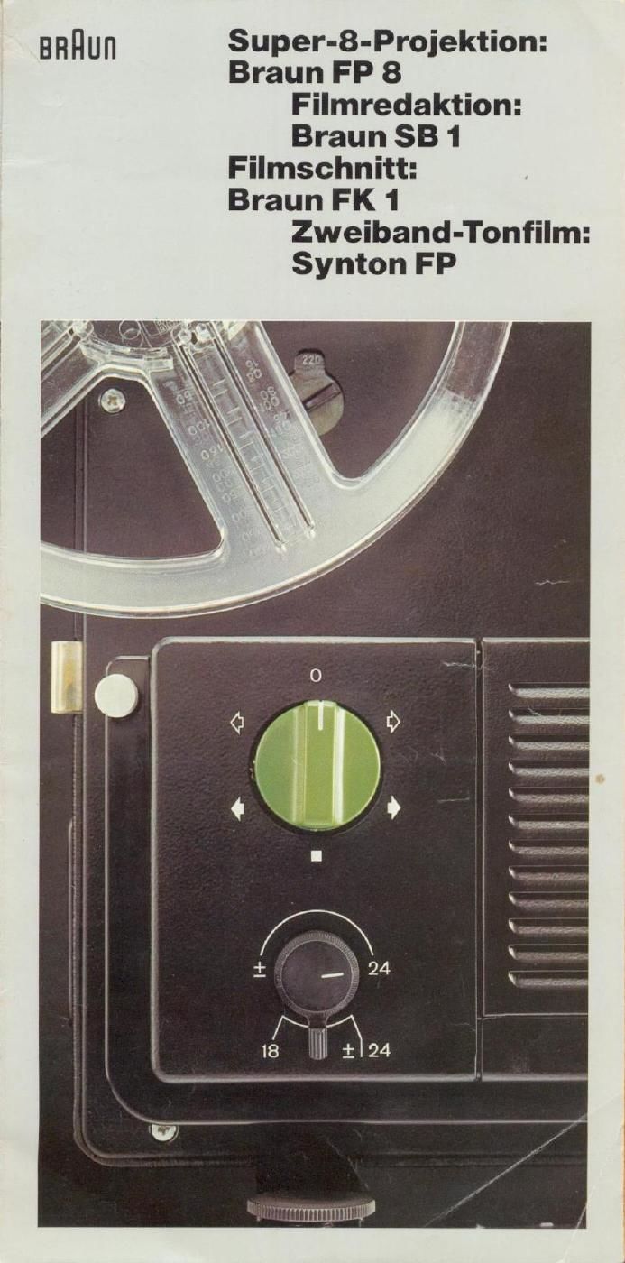 Braun FP 8 brochure