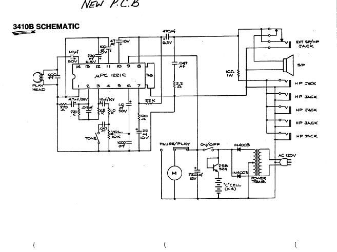 Califone 3410 B Cassette