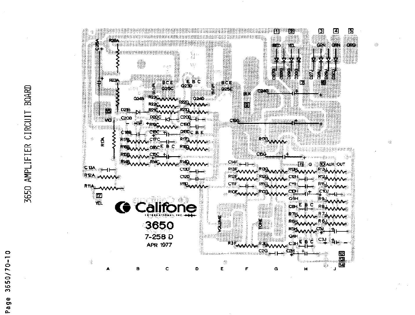 Califone 3650 3670 Cassettes