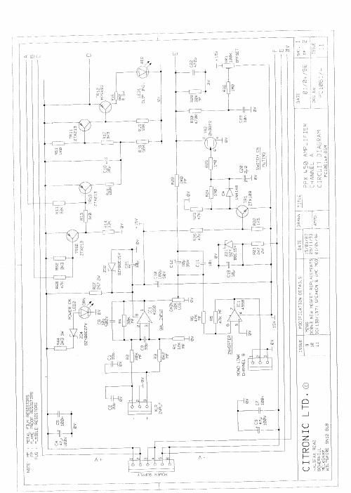 citronic ppx 450 schematic