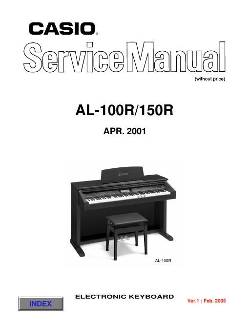 casio al 100r 150r service manual