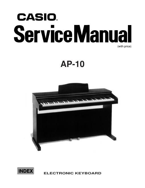 casio ap 10 service manual