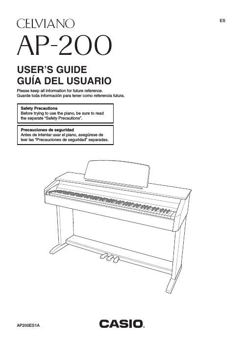 casio ap 200 user manual