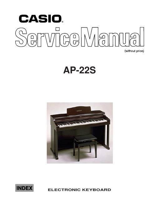 casio ap 22s service manual