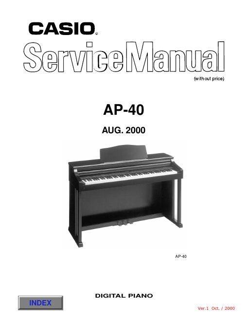 casio ap 40 service manual