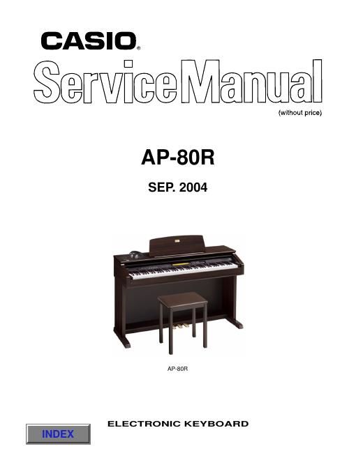 casio ap 80r service manual