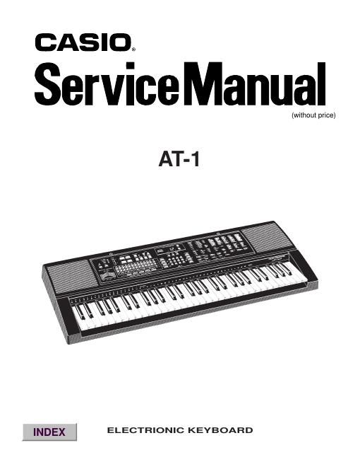 casio at 1 service manual