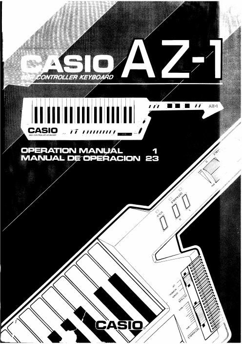 casio az 1 user manual