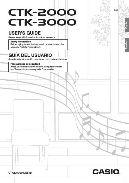 casio ctk 2000 user manual