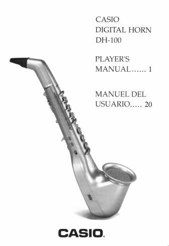 casio dh 100 players manual