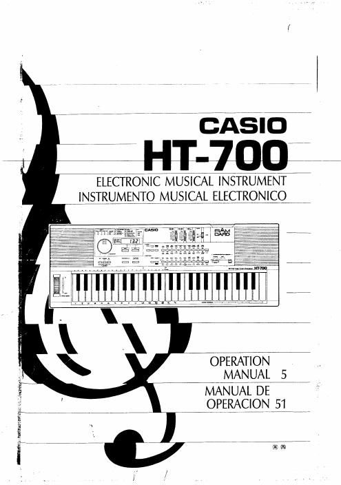 casio ht 700 operation manual