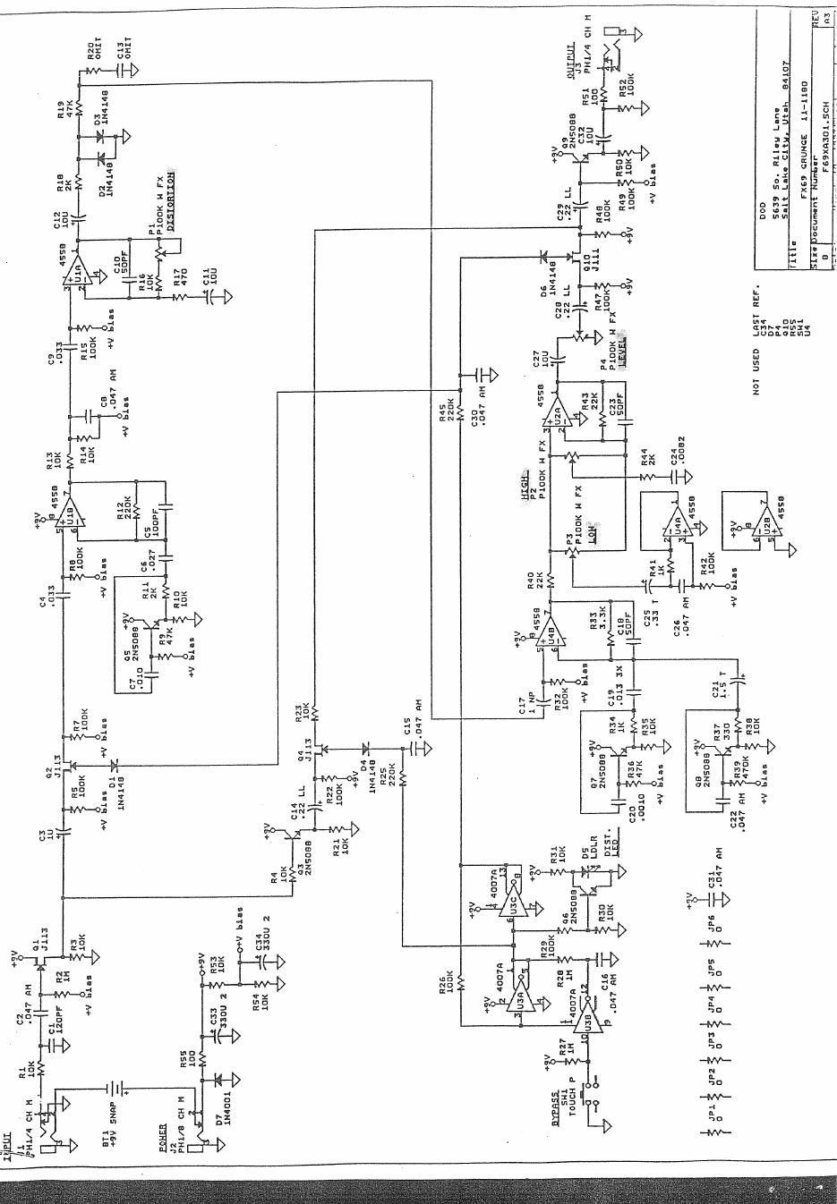 dod fx 69 schematic