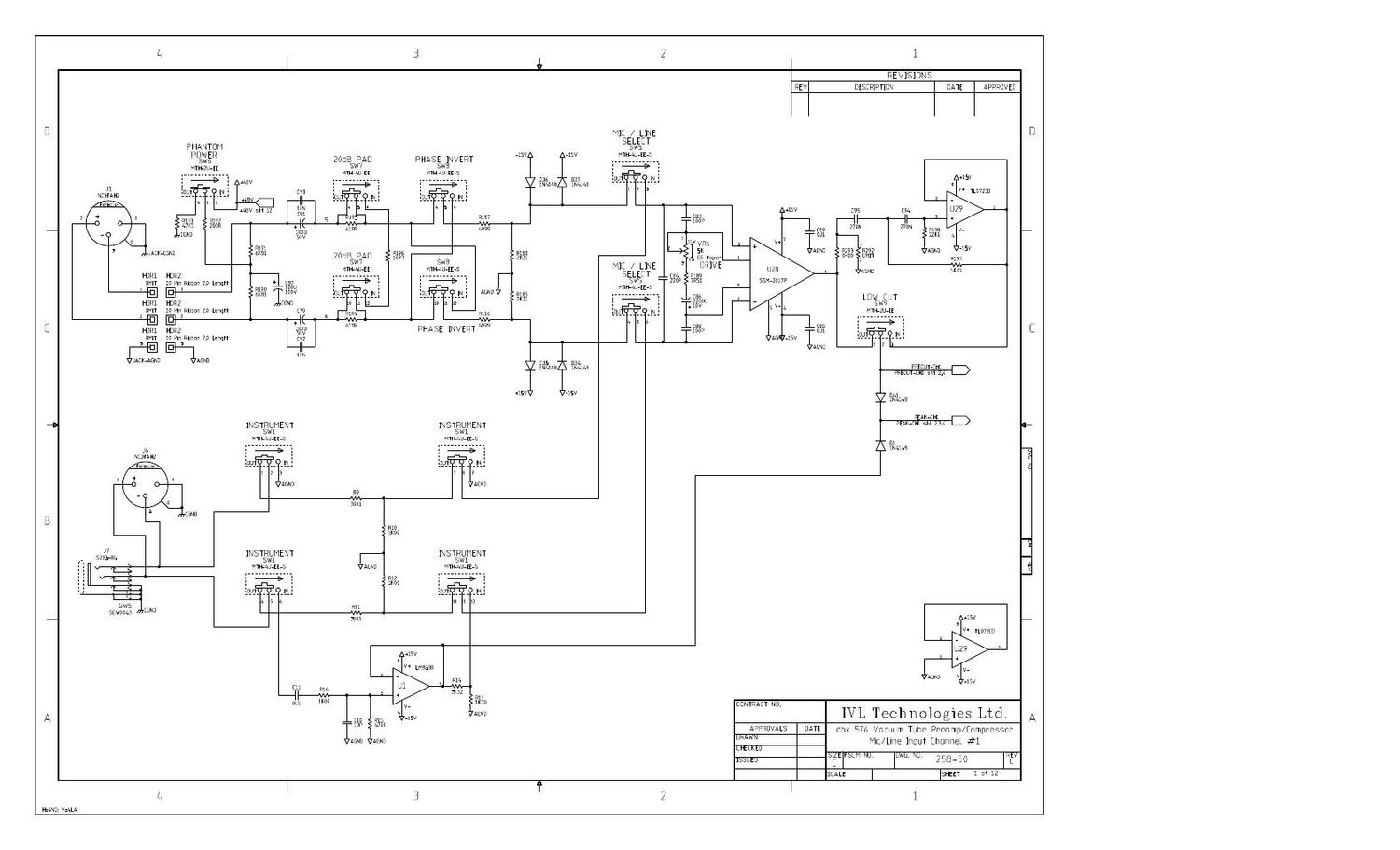 dbx 576h preamp compress