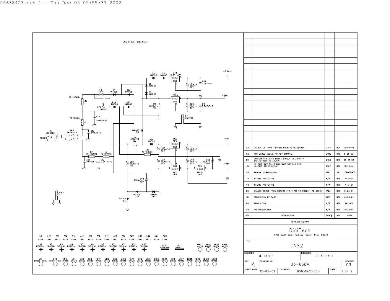 digitech gnx 2 service manual