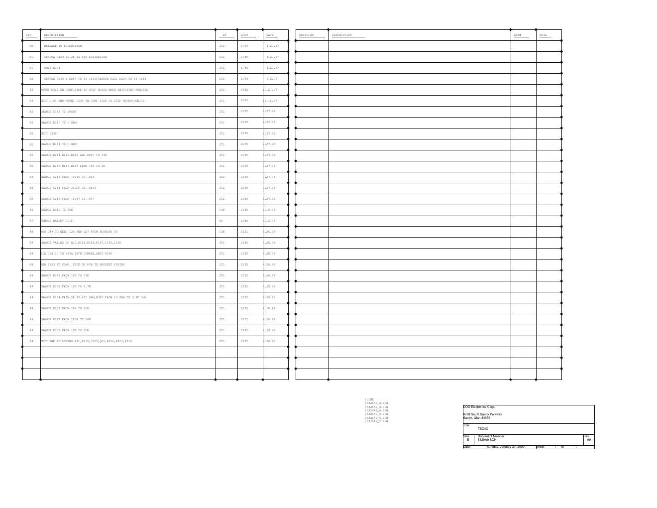 digitech tec 4x service manual