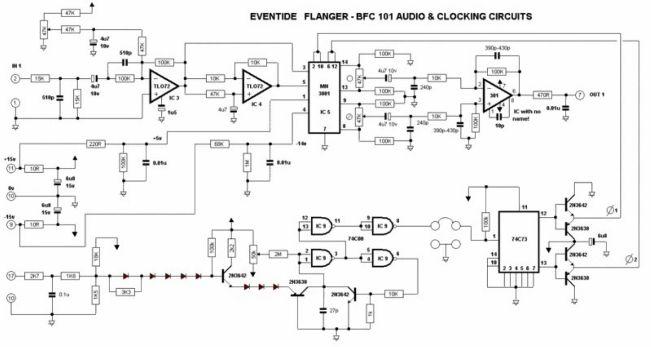 eventide flanger schematics 3