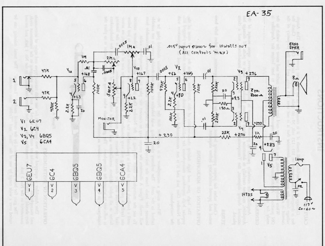 epiphone ea 35 devon schematic