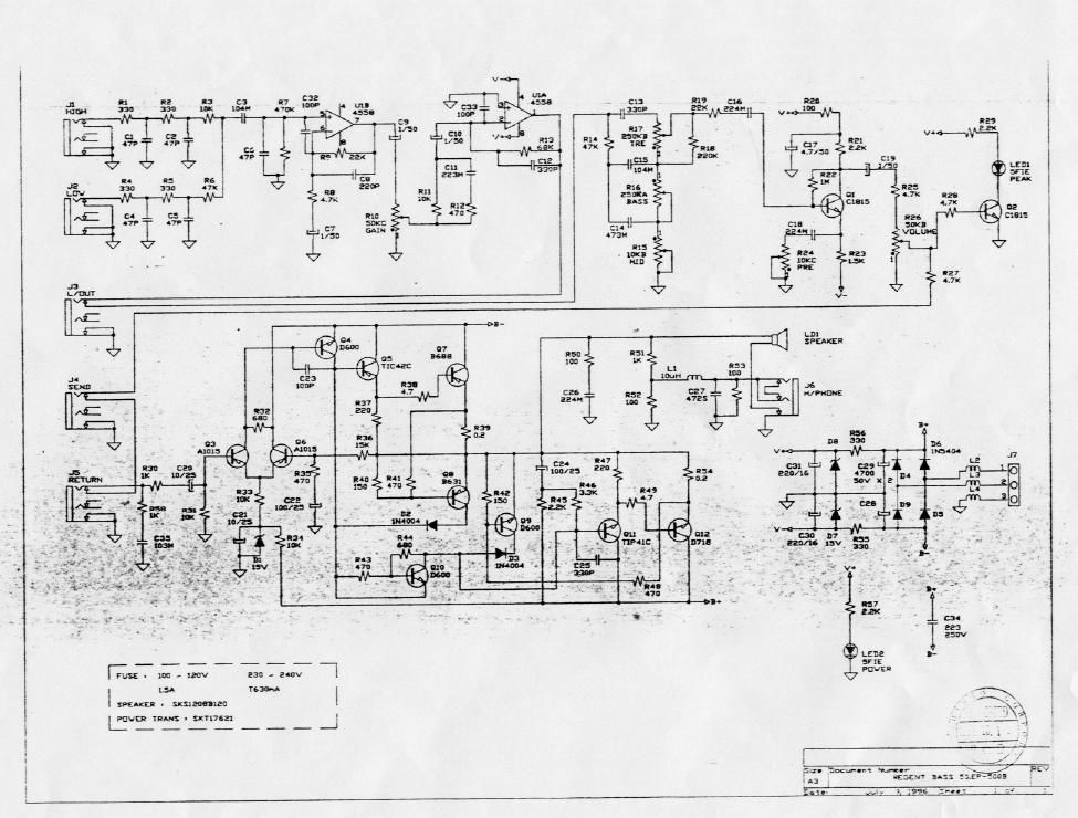 epiphone regent bass 50ep 500b schematic