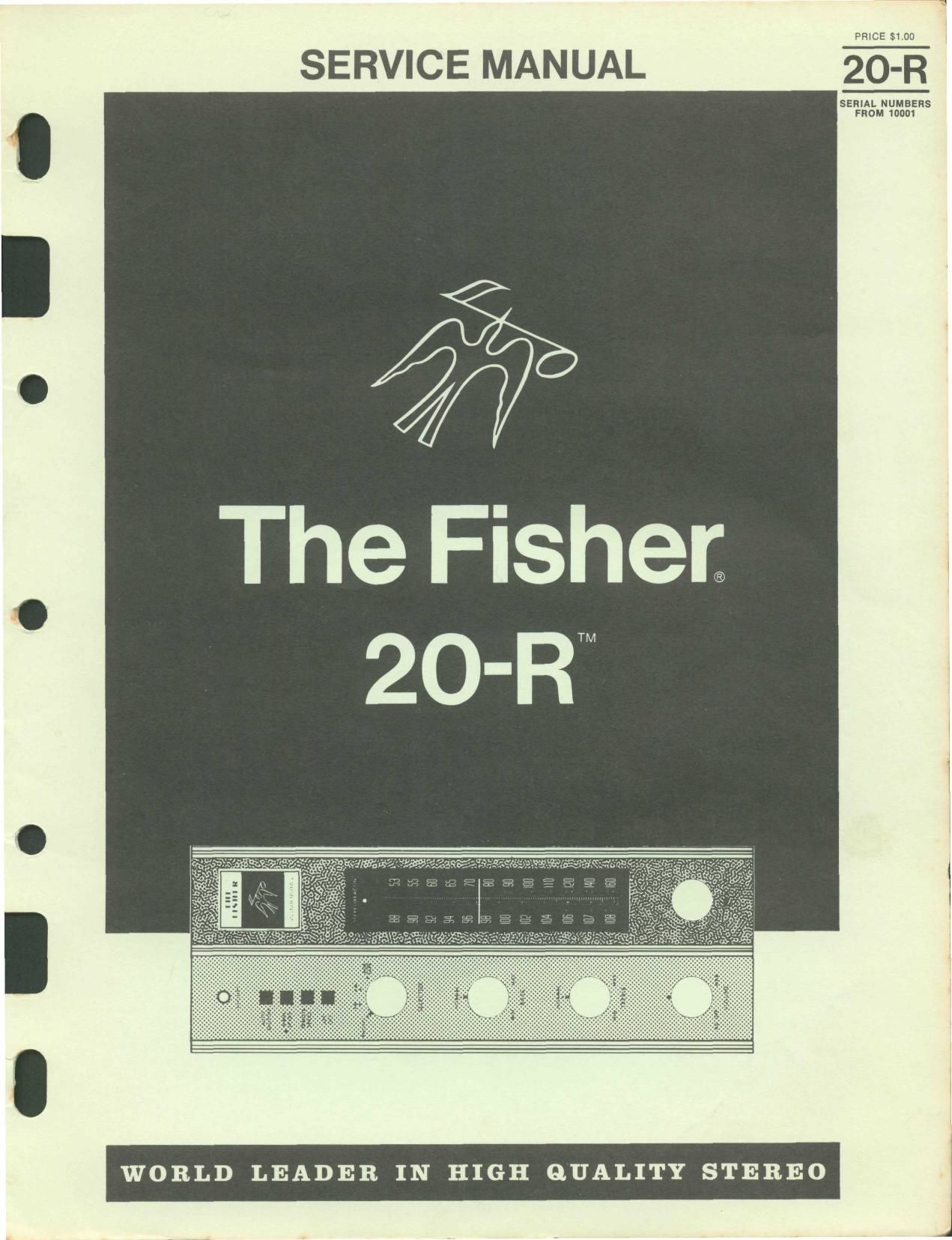 Fisher 20 R Service Manual