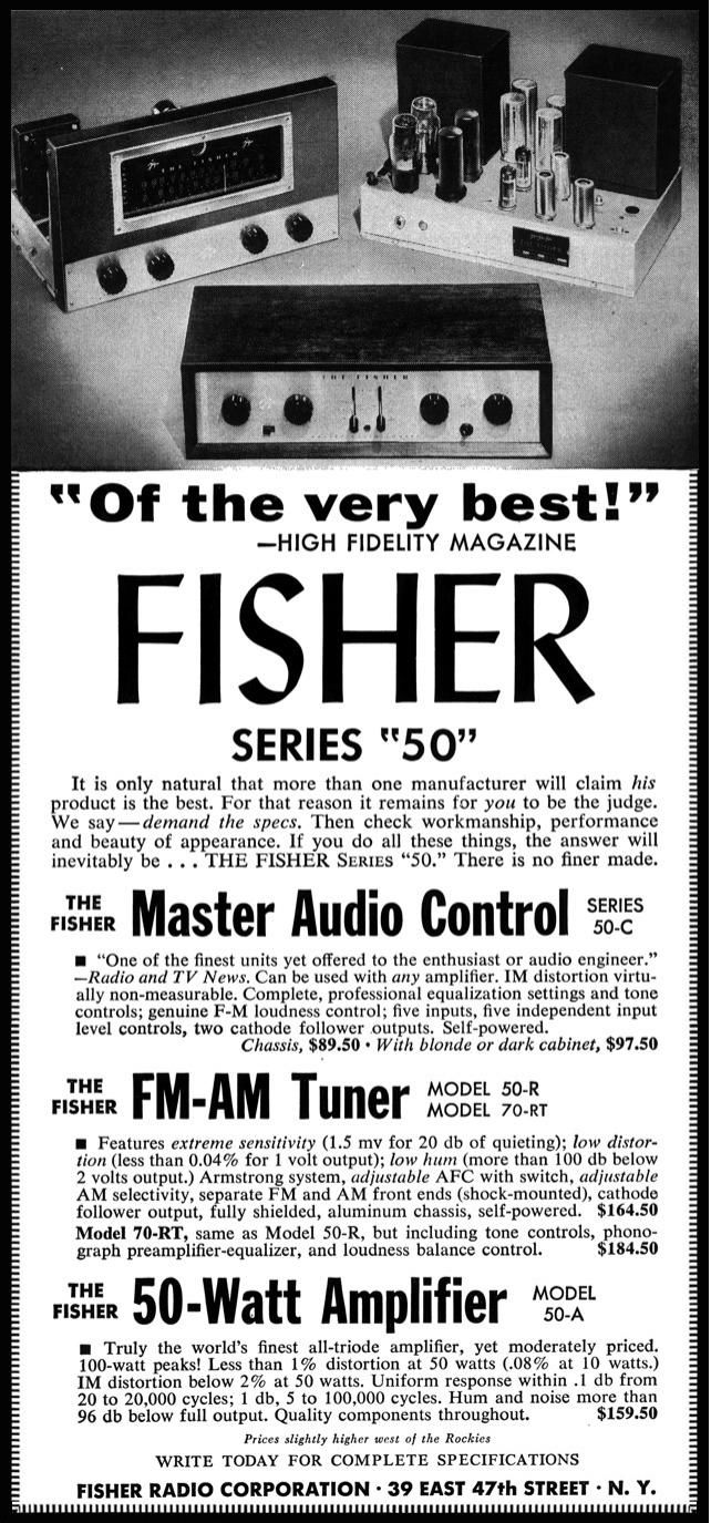 Fisher 50 Article