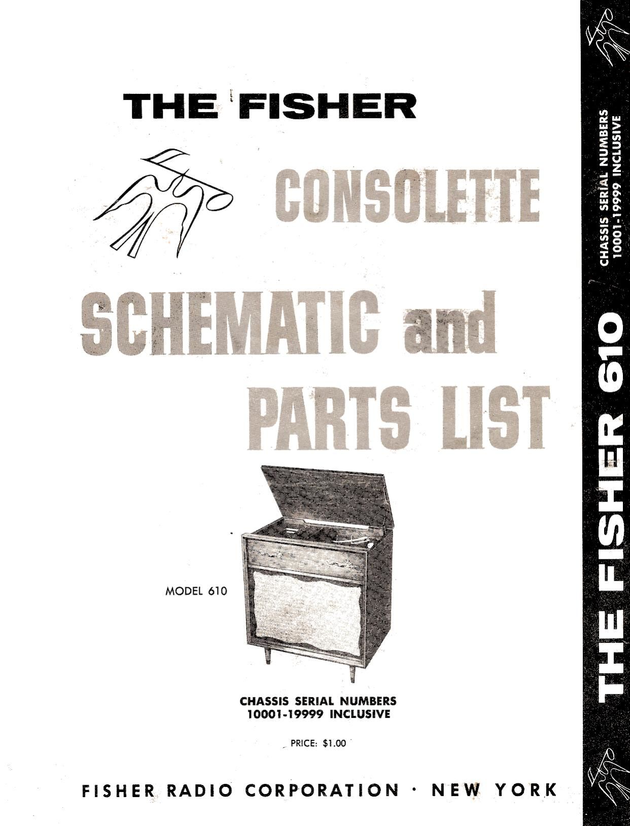 Fisher 610 Service Manual