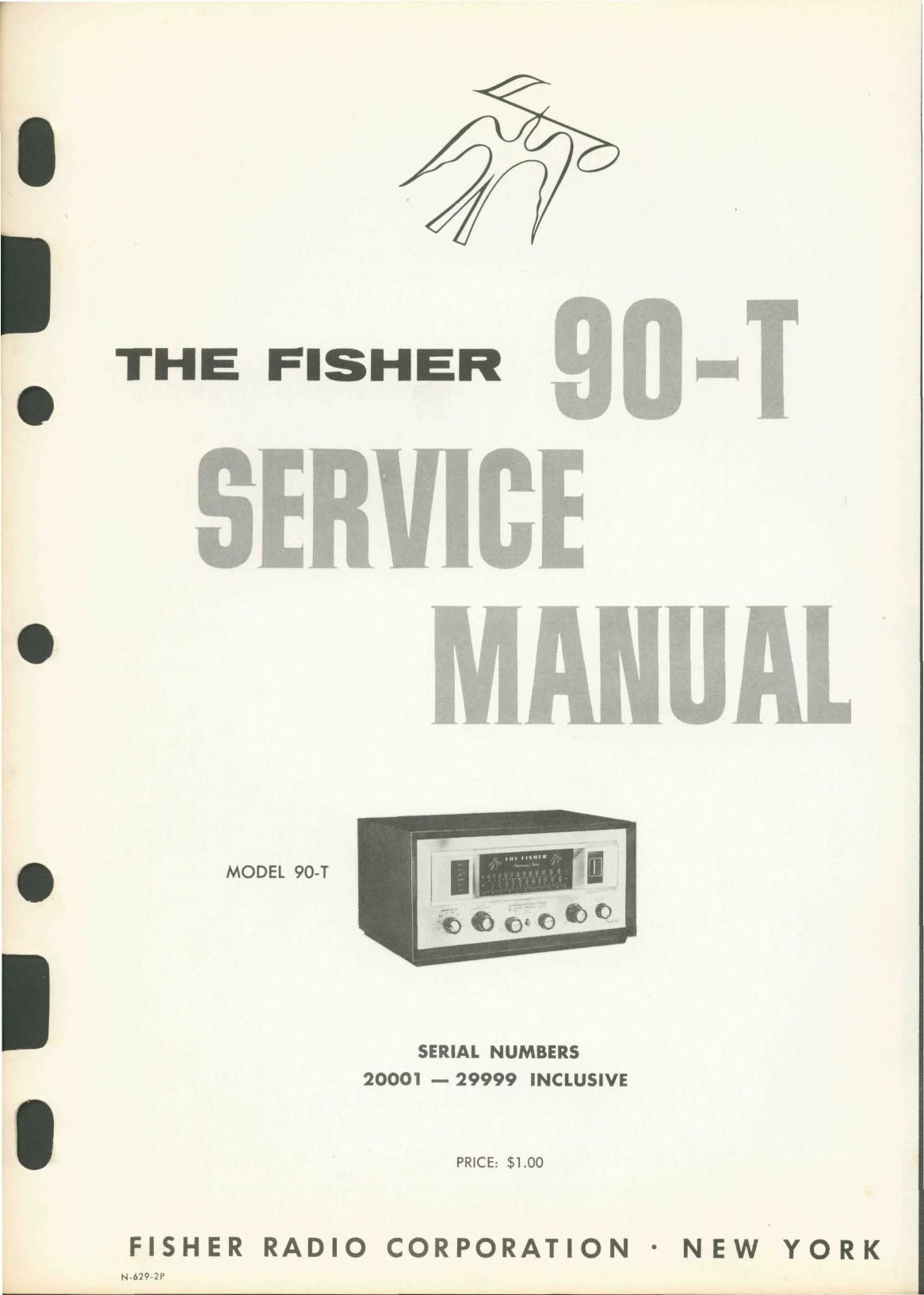 Fisher 90 T Service Manual