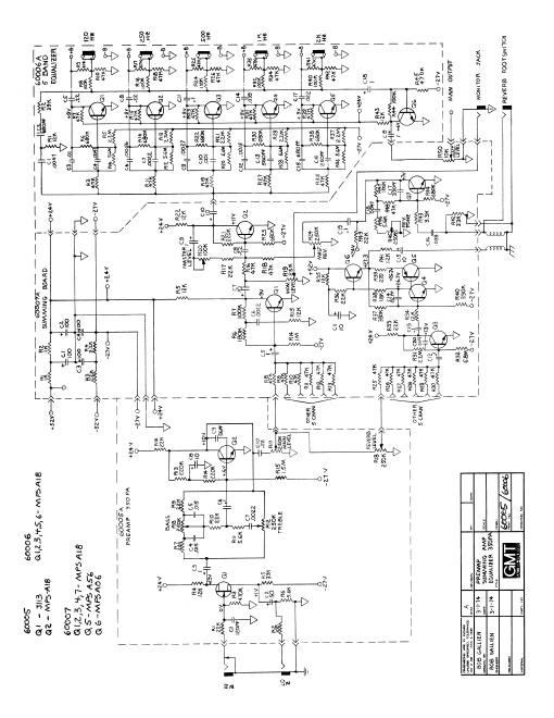 gallien krueger early schematics volume 2