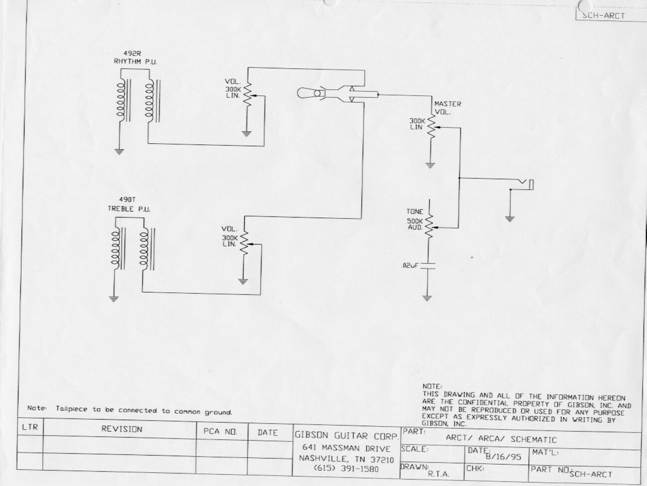 gibson arca cg chet atkins guitar wiring diagrams