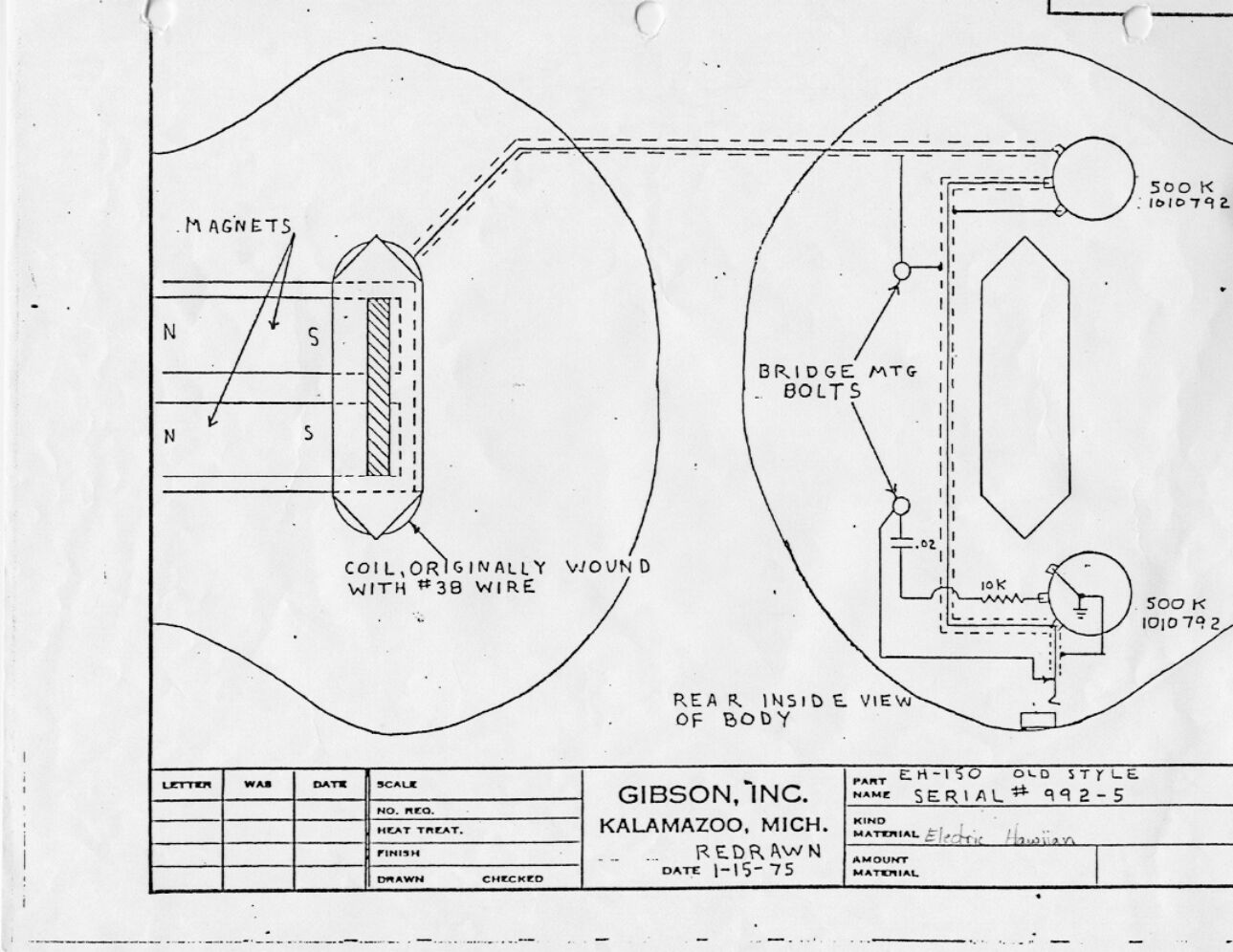 gibson eh 150 wiring diagram