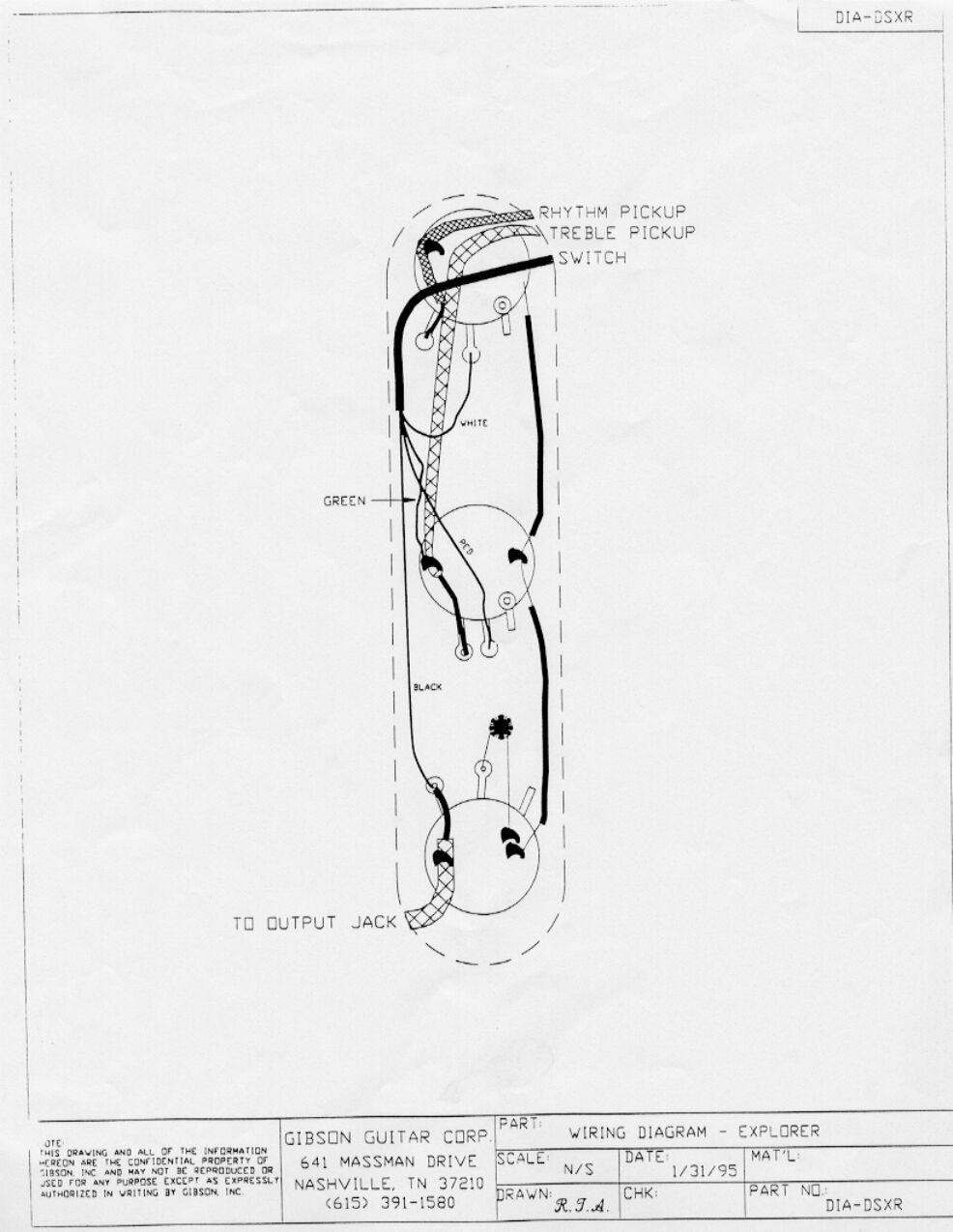 gibson explorer wiring diagram