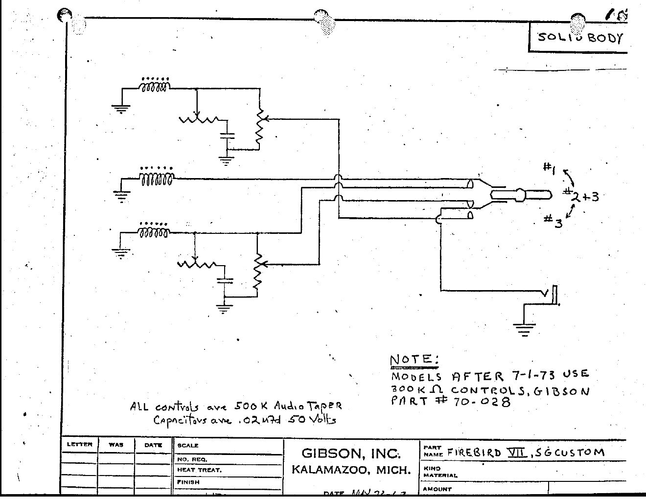 gibson firebird vii sg custom guitar wiring diagram