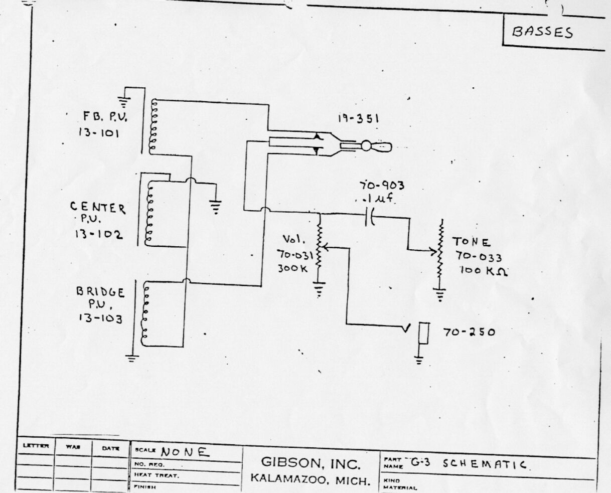 gibson g 3 bass wiring diagram