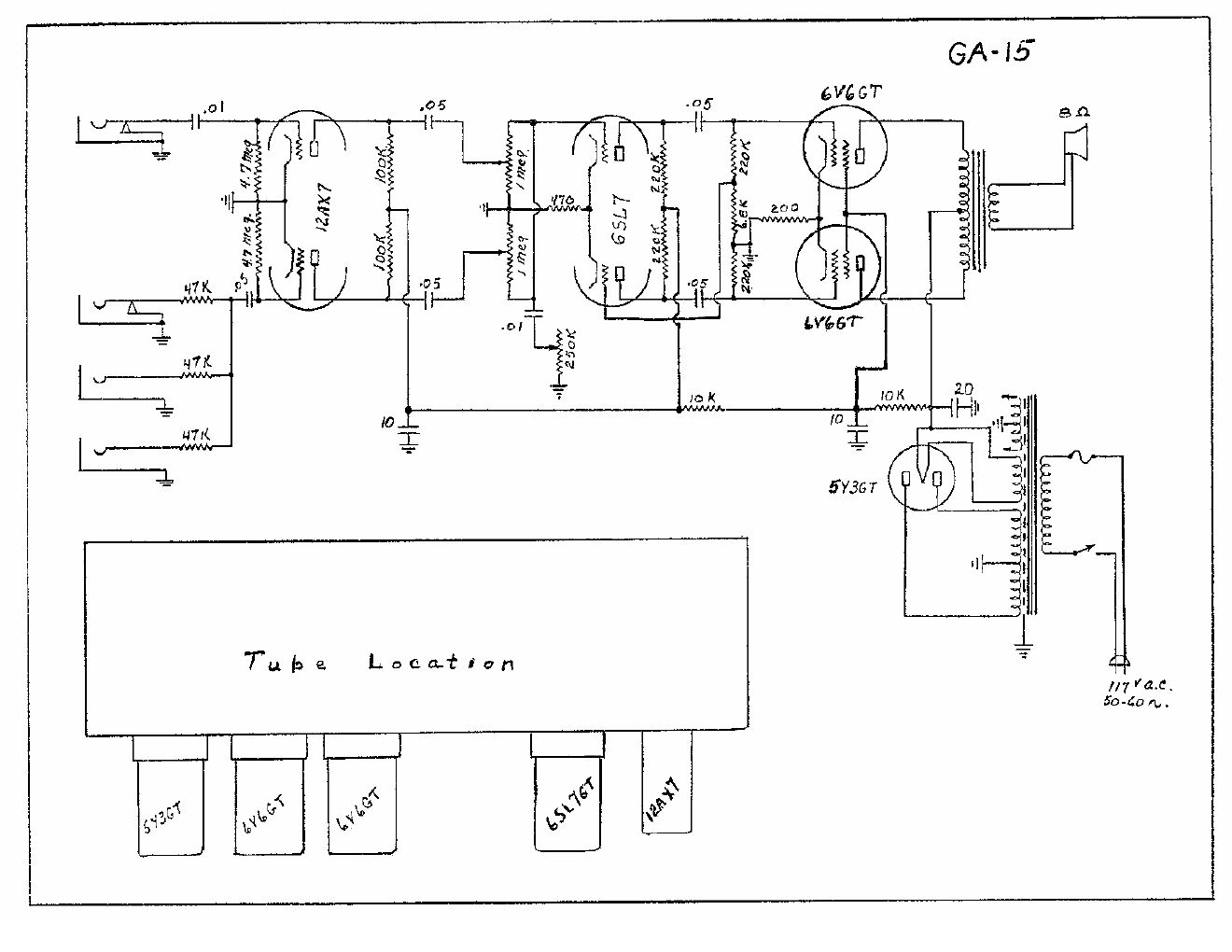 gibson ga 15 maestro schematic