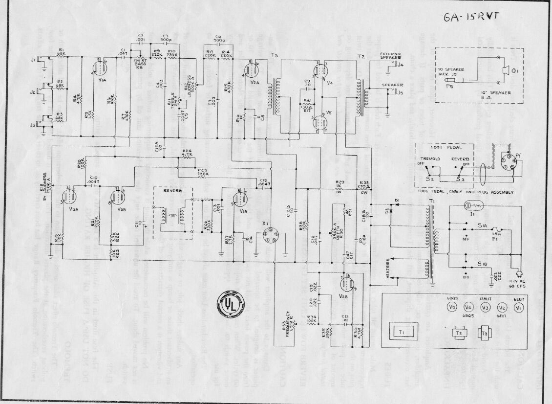 gibson ga 15rvt explorer schematic