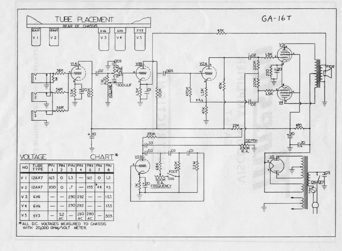 gibson ga 16t maestro viscount schematic