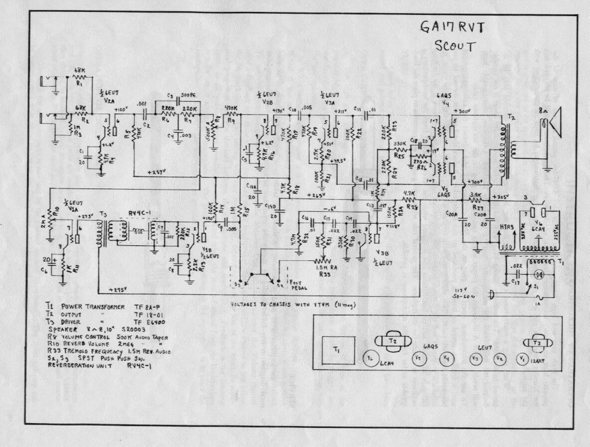 gibson ga 17rvt scout schematic