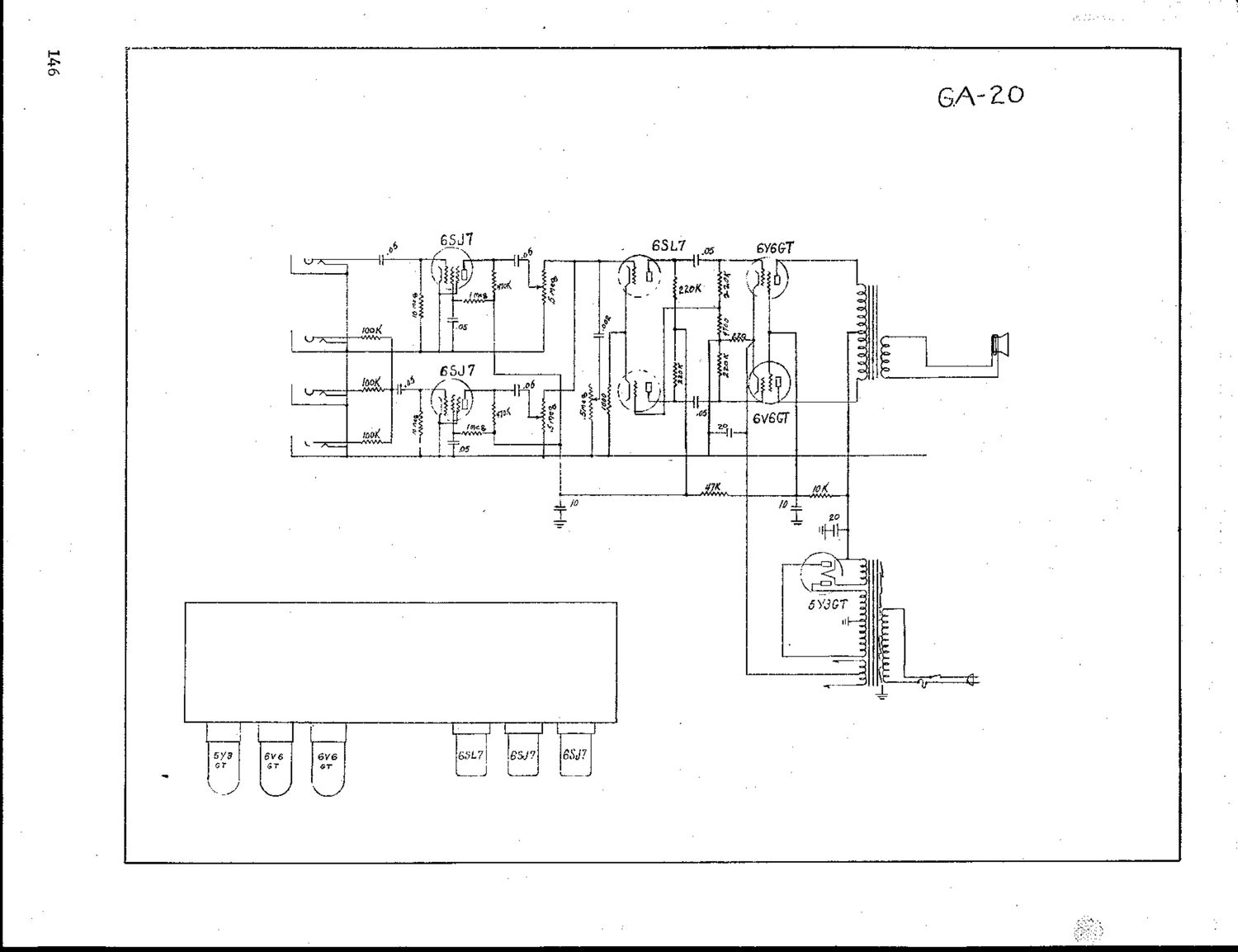 gibson ga 20 crest schematic