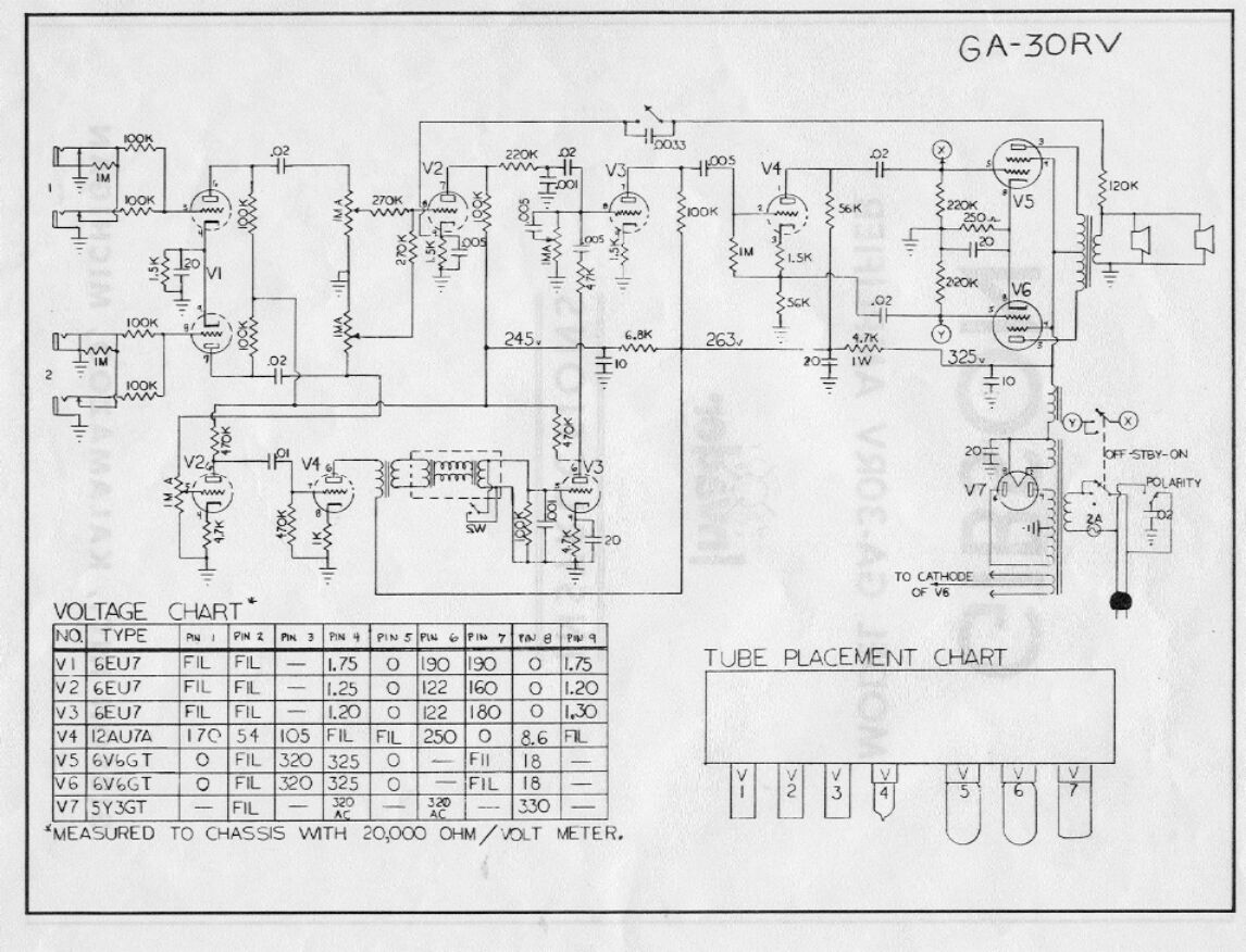 gibson ga 30rv invader schematic