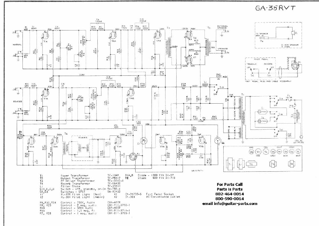 gibson ga 35rvt 2